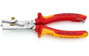 917030 - Mediatech Knipex Abisolierzange StriX verchromt 180mm m.Kabelschere+Öse kaufen Schweiz | Mediatech.ch
