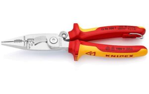 Knipex Elektro-Installationszange 200 mm verchromt, Öse kaufen Schweiz | Mediatech.ch