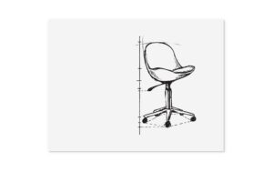 Legamaster Whiteboard Board-Up 75x100 Lackierte Oberfläche, ohne Rahmen