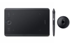Wacom Grafiktablet Intuos Pro S, schwarz North, USB, Bluetooth, 8 prog. Express Keys