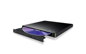 LG HLDS DVDRW 8x Slim USB retail schwarz 8xDVD+R, 8xDVD+RW, GP57EB40.AHLE10B