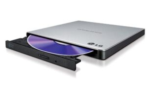 LG HLDS DVDRW 8x Slim USB retail silber 8xDVD+R, 8xDVD+RW, GP57ES40.AHLE10B