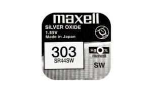 Maxell  Knopfzelle SR44SW, 10er Pack vergl. V303