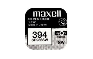 Maxell  Knopfzelle SR936SW, 10er Pack vergl. V394