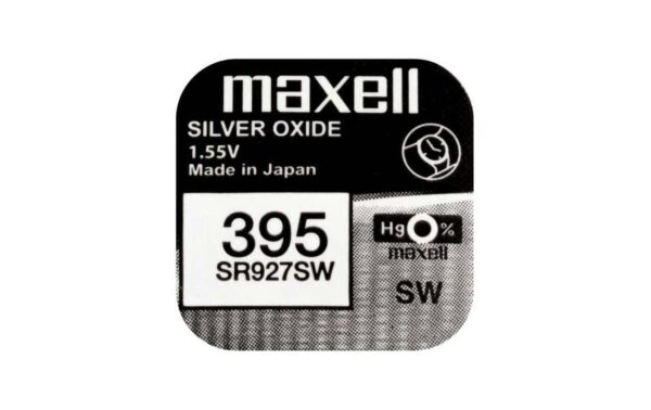 920117 - Mediatech Maxell Knopfzelle SR927SW, 10er Pack vergl. V395