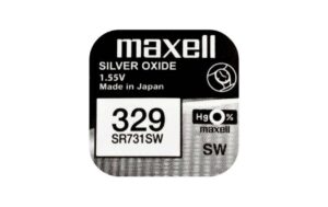 Maxell  Knopfzelle SR731SW, 10er Pack vergl. V329