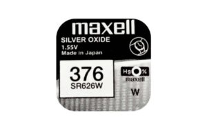 Maxell  Knopfzelle SR626W, 10er Pack vergl. V376