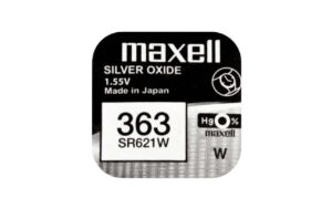 Maxell Knopfzelle SR621W, 10er Pack vergl. V363