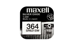 Maxell  Knopfzelle SR621SW, 10er Pack vergl. V364