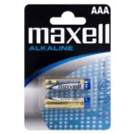 Maxell Batterie AAA 2 Stück vergl. LR03, Blister