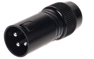 Bemero BT1003BK-M DMX-Terminator 3-Pol XLRm DMX 110 Ohm Abschlusswiderstand