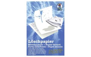 URSUS Löschpapier A4, 135 g/qm 10 Blatt, besonders saugfähig
