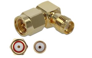 Delock SMA-Steckerzu SMA-Buchse, 90°, 10Ghz Winkeladapter, LTE kompatibel kaufen Schweiz | Mediatech.ch
