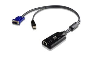 Aten KA7175: VGA auf-KVM-Adapterkabel (Kat. 5e/6) mit USB-Steckern kaufen Schweiz | Mediatech.ch