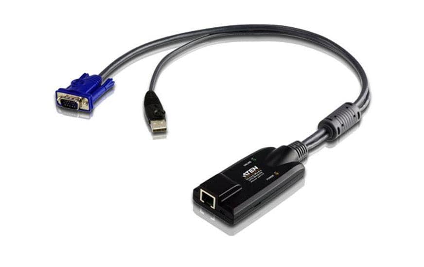 Aten KA7175: VGA auf-KVM-Adapterkabel (Kat. 5e/6) mit USB-Steckern kaufen Schweiz | Mediatech.ch