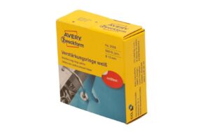Avery Zweckform Verstärkungsringe 13mm Spender, weiss