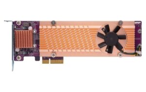 QNAP Erweiterungskarte Quad M.2 2280 PCIe (Gen3 x 4) NVMe SSD kaufen Schweiz | Mediatech.ch