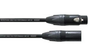 Cordial PEAK CPM 3 FM , XLRf – XLRm, 3 m Audiokabel