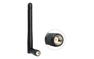 Delock WLAN Antenne, 2dBi, mit Kippgelenk RP-SMA 2.4 Ghz, 10.8cm kaufen Schweiz | Mediatech.ch