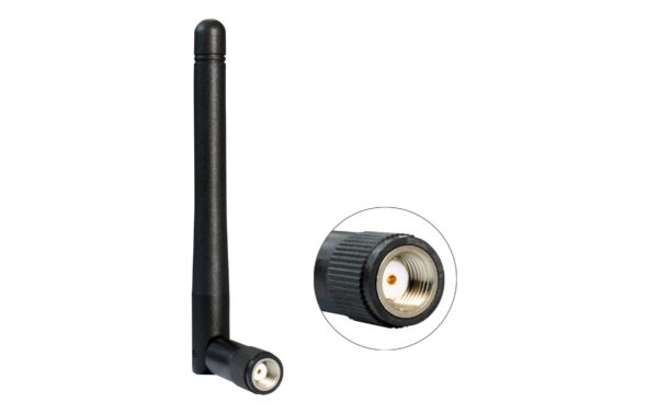 Delock WLAN Antenne, 2dBi, mit Kippgelenk RP-SMA 2.4 Ghz, 10.8cm kaufen Schweiz | Mediatech.ch