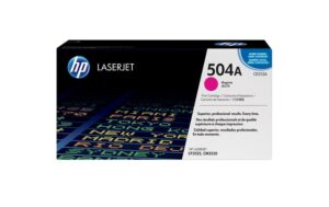 93087 - Mediatech HP Inc. HP Toner 504A - Magenta (CE253A) Seitenkapazität 7000 Seiten kaufen | Mediatech.ch