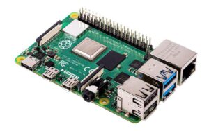 Raspberry Pi 4 Model B 4GB, (Pi 4B) BCM2711, 2x Micro-HDMI, USB 3.0
