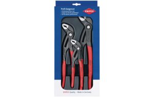 Knipex Cobra-Zangen Paket 3-teilig Hightech-Wasserpumpenzange 180/250/300mm kaufen Schweiz | Mediatech.ch