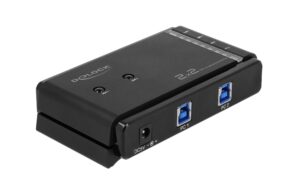 Delock USB3.0 Matrix Switch 2x2 2 PC's teilen sich 2 USB3.0 Geräte kaufen Schweiz | Mediatech.ch