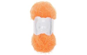 RICO Creative Bubble, neon orange 50 g, 90 m, 100 % PES