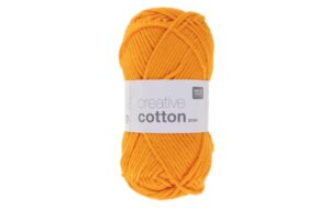 RICO Creative Cotton, mandarine 50 g, 85 m, 100 % CO