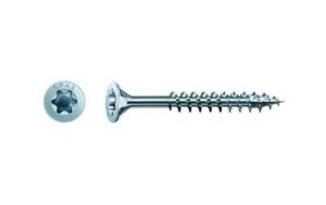 SPAX Spanplattenschrauben SK T20 5,0x90 mm Teilgewinde, verzinkt, 200 Stk.