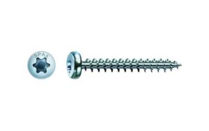 SPAX Spanplattenschrauben PH T20 4,0x40 mm Vollgewinde, verzinkt, 500 Stk.