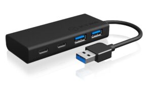 RAIDSONIC ICY BOX IB-HUB1426-U3, je 2x Type-A/C Anschluss zum PC USB Type-A kaufen | Mediatech.ch