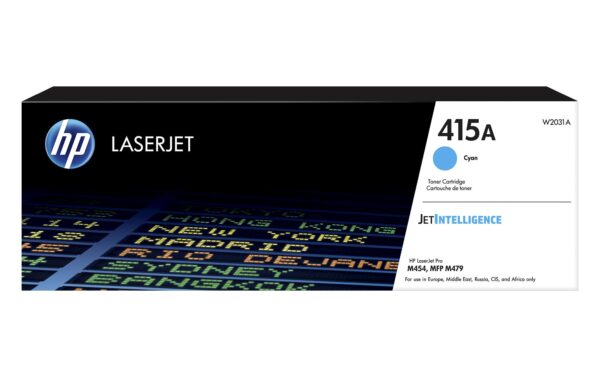 HP Toner 415A - Cyan (W2031A) Seitenkapazität ~ 2'100 Seiten