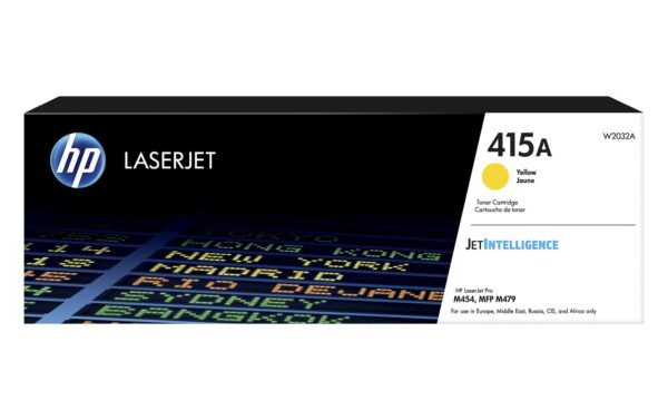HP Toner 415A - Yellow (W2032A) Seitenkapazität ~ 2'100 Seiten