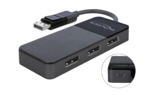 Delock DisplayPort Splitter 1 x DisplayPort in > 3 x DisplayPort out