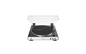 Audio-Technica AT-LP60XBT White Stereo-Plattenspieler, Riemenantrieb