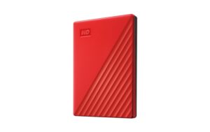 WD My Passport 2.5 2TB Rot USB 3.0, 2.5'', 11.15mm, 256-bit enrcyption