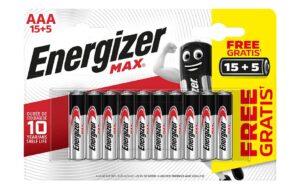 ENERGIZER Max Promo AAA 20 STK 15 plus 5 Stk.