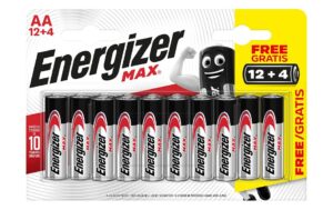 ENERGIZER Max Promo AA 16 STK 12 plus 4 Stk.