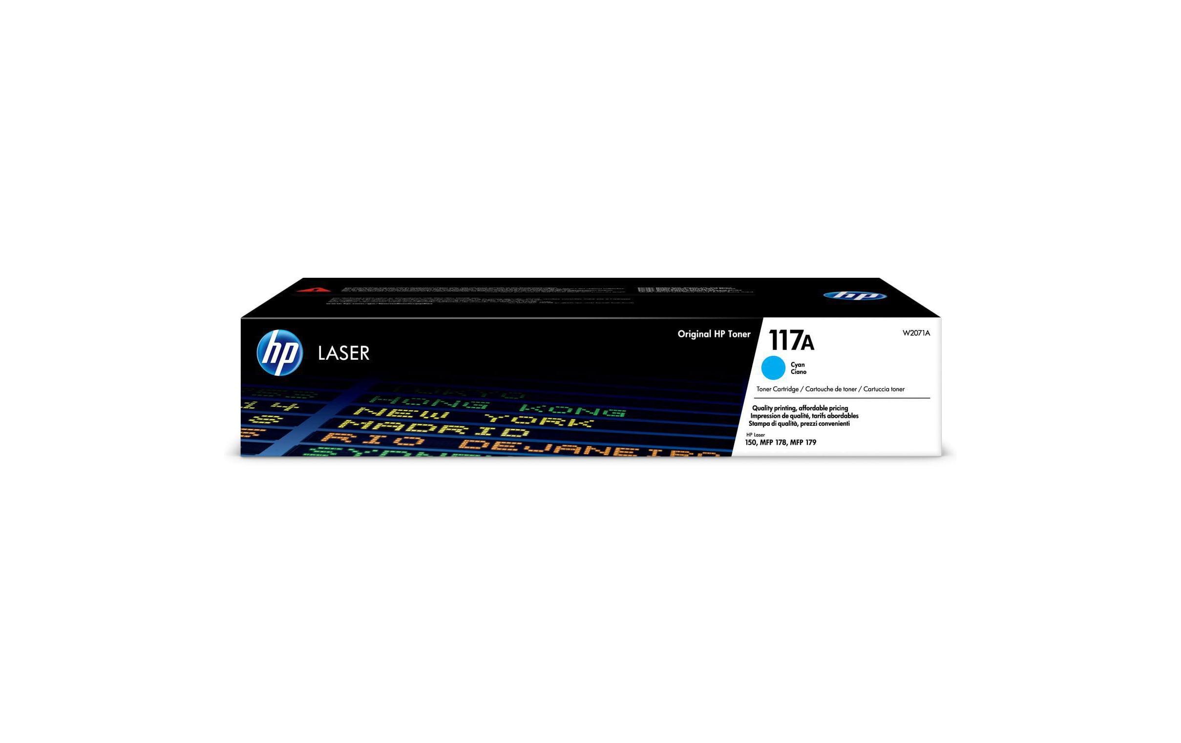 HP Toner 117A - Cyan (W2071A) Seitenkapazität ~ 700 Seiten