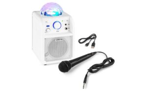 957888 - Mediatech Vonyx SBS50W Party Speaker white Karaoke-Speaker, Lichteffekt, Mikrofon kaufen Schweiz | Mediatech.ch