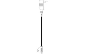 Star Trading Syst24 Netzkabel Start, 1.8m 20.4, IP44, Netzkabel mit Trafo, schwarz kaufen Schweiz | Mediatech.ch