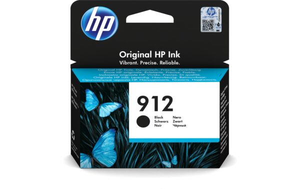 961063 - Mediatech HP Tinte Nr. 912 - Black (3YL80AE) Seitenkapazität ~ 300 Seiten
