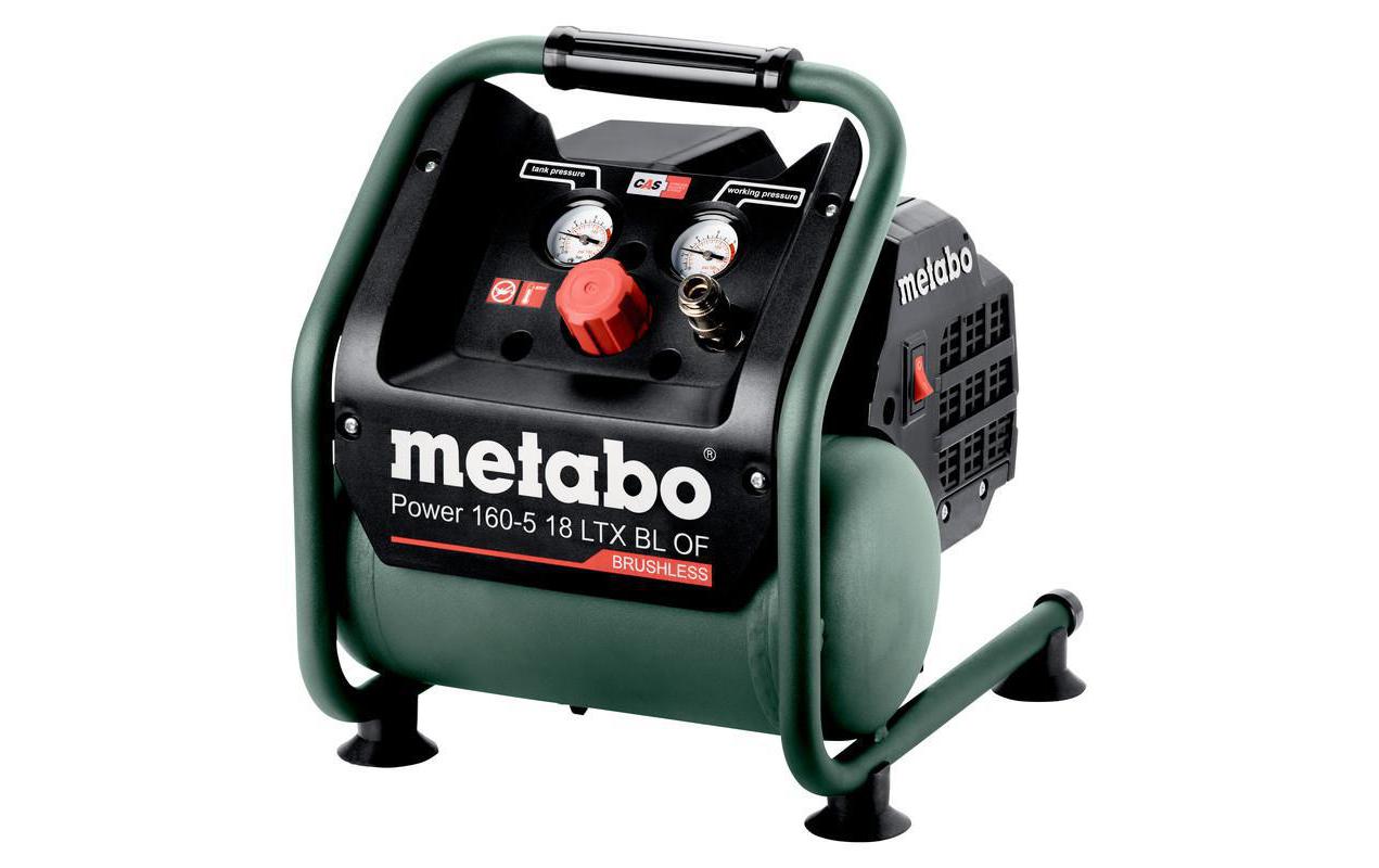 964041 - Mediatech Metabo Power 160-5 18V Akku-Kompressor ohne Akku und Ladegerät kaufen Schweiz | Mediatech.ch