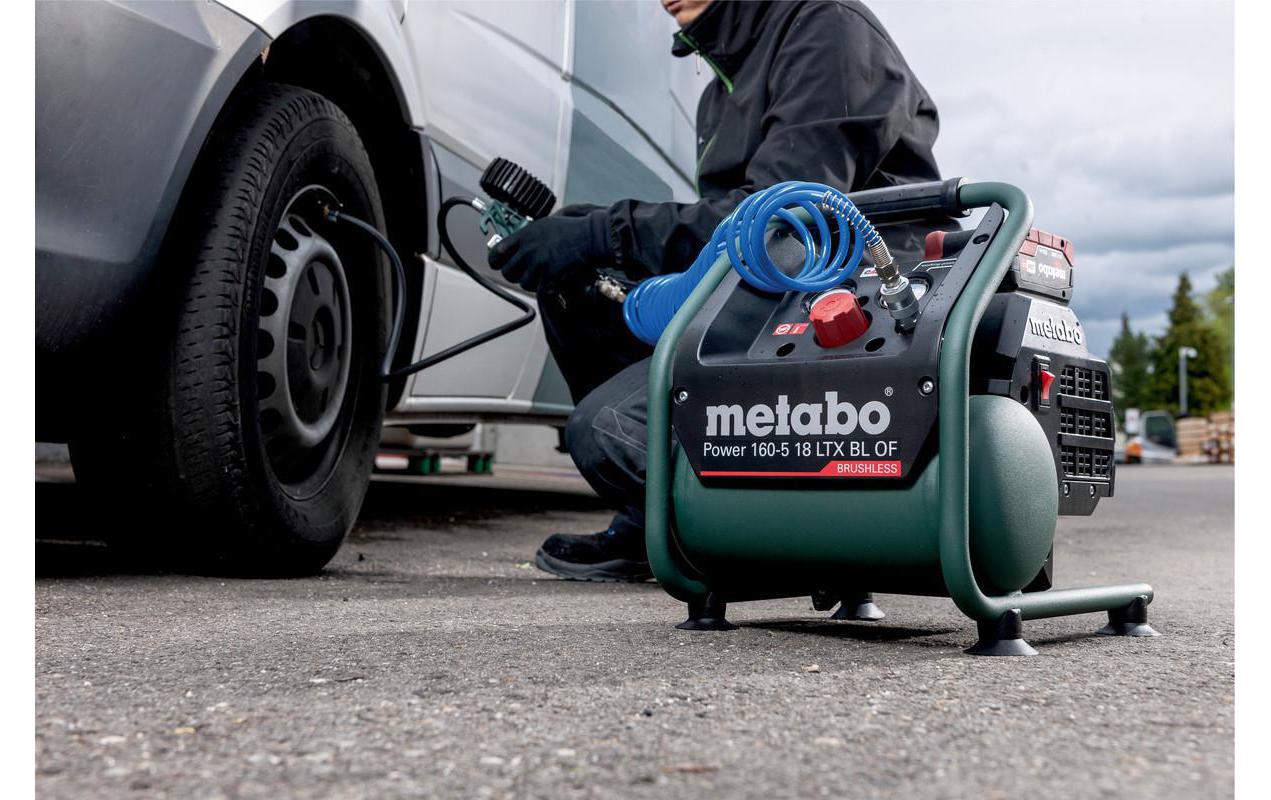 964041_1 - Mediatech Metabo Power 160-5 18V Akku-Kompressor ohne Akku und Ladegerät