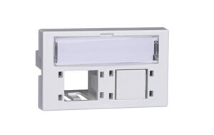 R + M FLF DA-Dose 2 2 Port Cat 6A 8 weiss