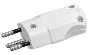 STEFFEN STEKO Winkelstecker T12 weiss 