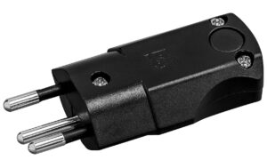 STEFFEN STEKO Winkelstecker T12 schwarz 