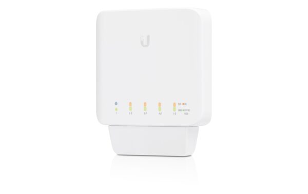 Ubiquiti UnifiFlex:Outdoor 5Port PoE Switch PoE+/++ powered, 4x (PoE) GE Ports ,IP55